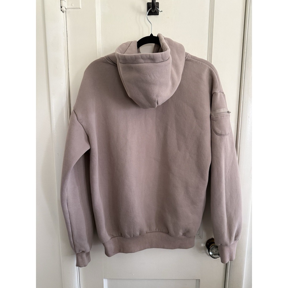 Comfrt Unisex Adults' Solid Travel Essentials Pullover Hoodie NC3 Bark Small - Picture 8 of 10